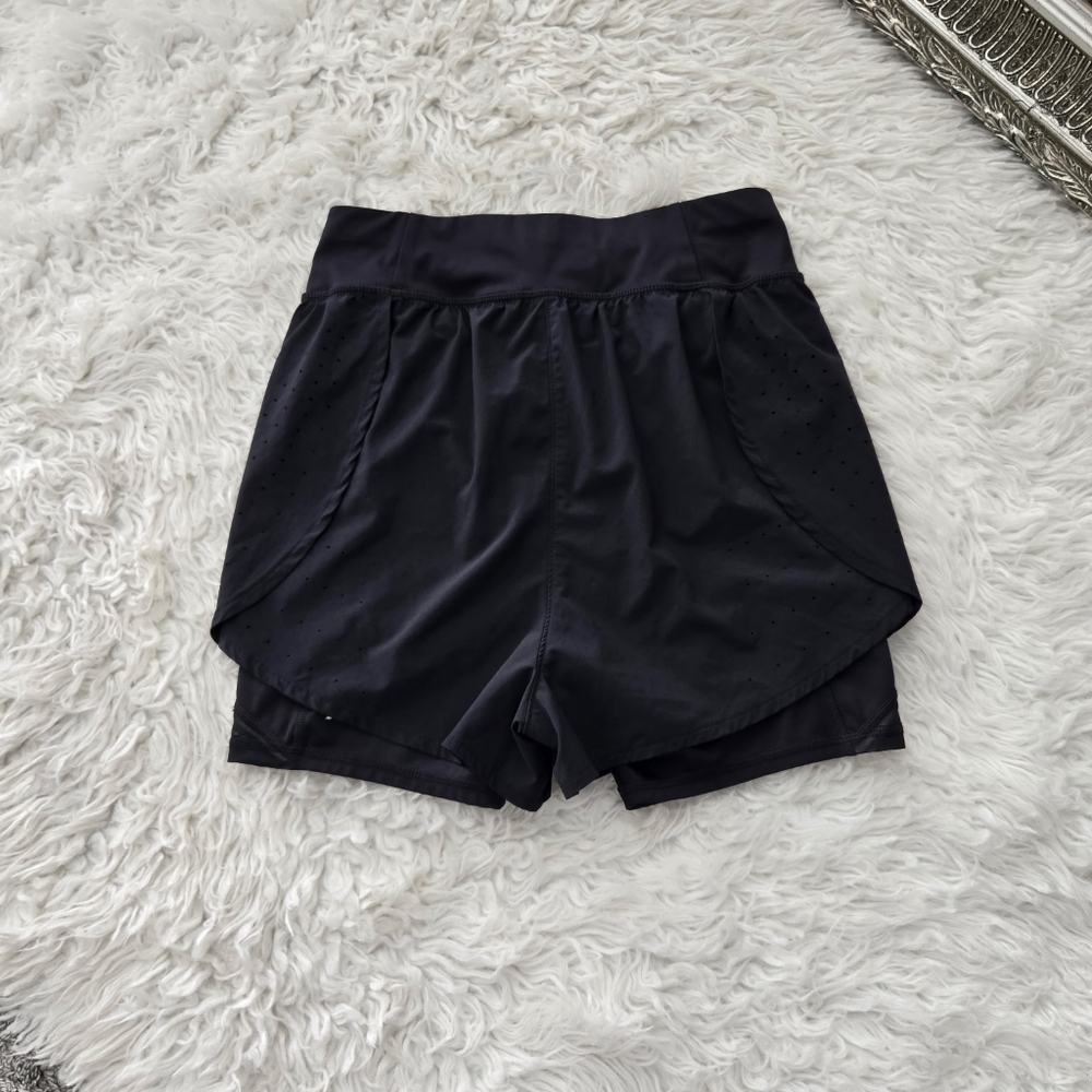 all in motion Black Workout Shorts. Size small. Good preowned condition.